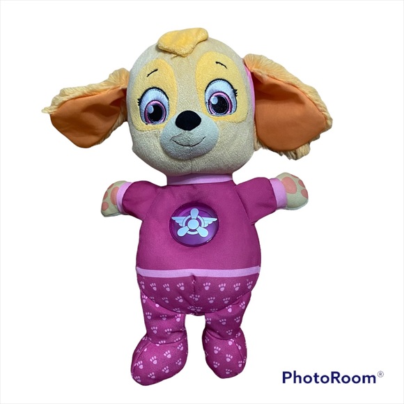 paw patrol snuggle up pup skye w